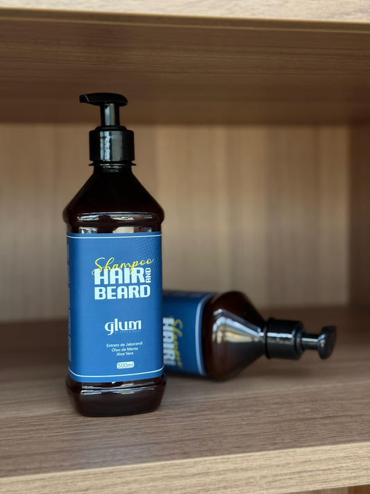 SHAMPOO GLUM HAIR & BEARD 500ml