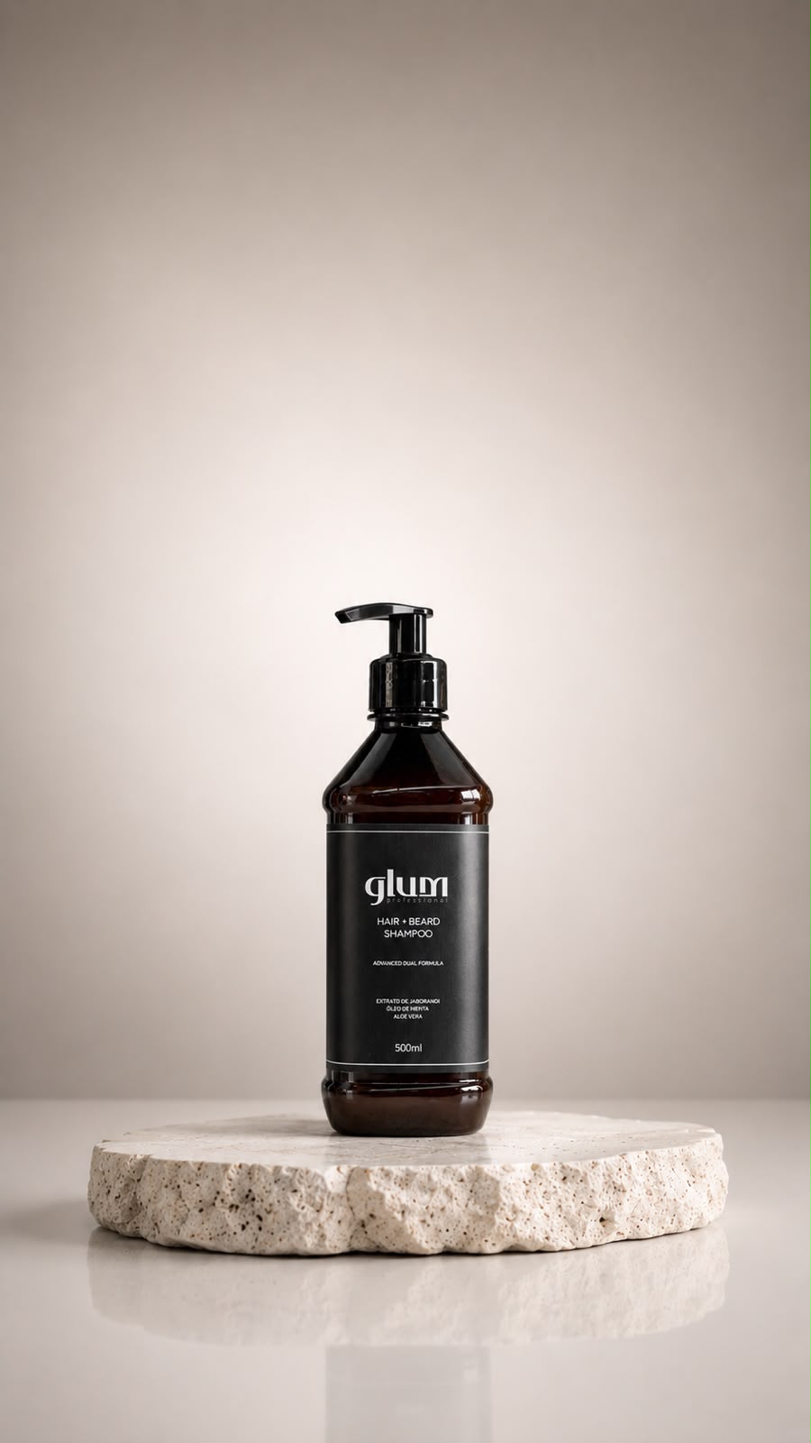 SHAMPOO GLUM HAIR & BEARD 500ml